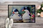 Bufflehead Doormat Front Door Mat Indoor Outdoor Rugs for Entryway, Non Slip Washable Low Pile, 24H X 36W