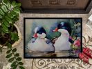 Bufflehead Doormat Front Door Mat Indoor Outdoor Rugs for Entryway, Non Slip Washable Low Pile, 24H X 36W